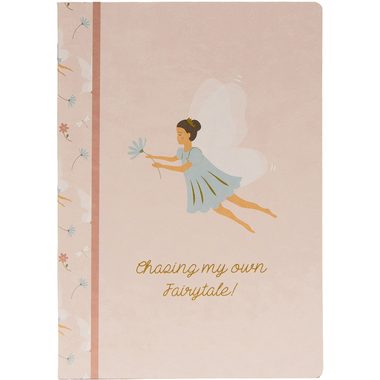 ANCOR Notizheft A5 128703 Fairies Rose, kariert 48 Blatt