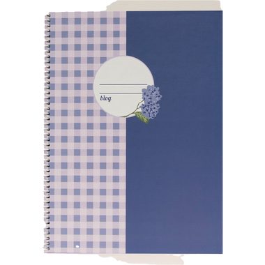 ANCOR Spiralbuch Hardcover A4 130430 Provence Vichy, kariert 80 Bl.