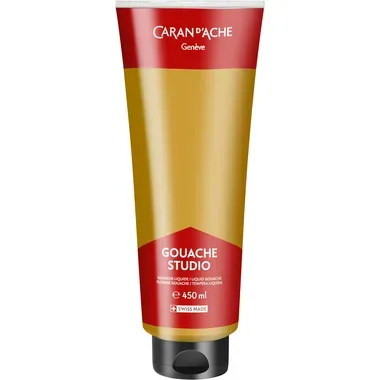 CARAN D'ACHE Deckfarbe Gouache 450ml 2340.035 ocker, Studio