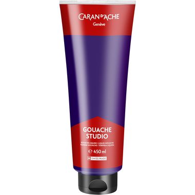 CARAN D'ACHE Deckfarbe Gouache 450ml 2340.120 violett, Studio