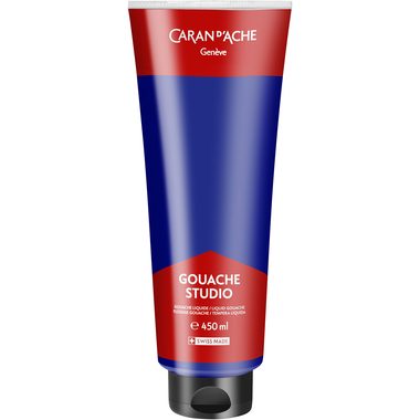 CARAN D'ACHE Deckfarbe Gouache 450ml 2340.140 ultramarinblau, Studio