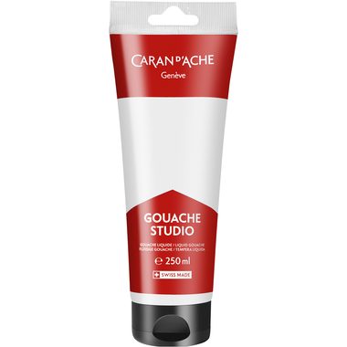 CARAN D'ACHE Deckfarbe Gouache 250ml 2330.001 weiss, Studio