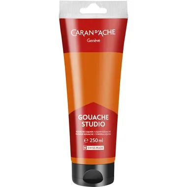 CARAN D'ACHE Deckfarbe Gouache 250ml 2330.030 orange, Studio