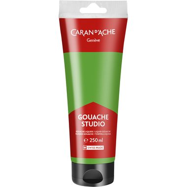 CARAN D'ACHE Deckfarbe Gouache 250ml 2330.720 brillantgrün, Studio