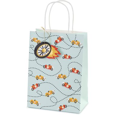 RICO DESIGN Geschenktasche 18x10.5x25cm TNP31 Autos