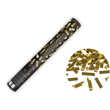 PARTYDECO Konfettikanone 40cm TUKM40-019 gold
