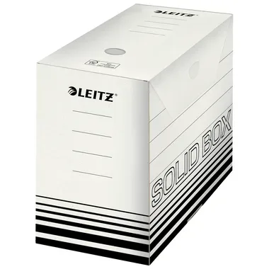 LEITZ Archiv-Box Solid A4 6129-00-01 weiss