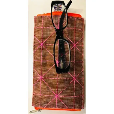 BEADBAG Etui Crispy Cement NETDDCN1 grau/pink 10x1.5x19cm