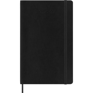 MOLESKINE Tageskalender 26/27 DSB18DC3Y27 18M SC schwarz 13x21cm