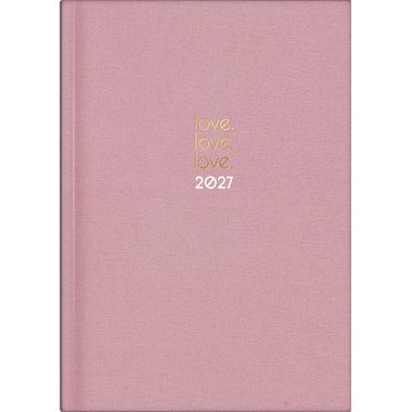 RIDOIDE Agenda Design Line 2027 7021503907.27 1W/2S Love DE 14.8x21cm
