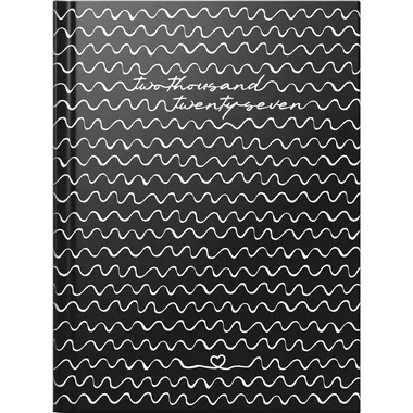 RIDOIDE Taschenagenda Design Line 2027 7013607027.27 1W/2S Waves DE 12x16cm