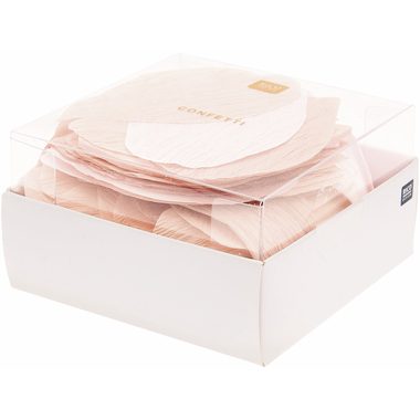 RICO DESIGN Konfetti Rosenblätter 20g 400883 Krepp, rosa 45x75mm