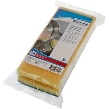 EBNAT Schwamm 3 Stück 182147 gelb