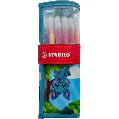 STABILO Fasermaler Power Animal 2mm CH280/18-06 blau 18 Stück