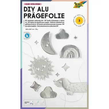 Folia Prägefolie | A4 | 3 Stück