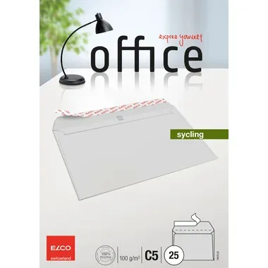 ELCO Couvert Office o/Fenster C5 74470.22 100g, recycling 25 St&uuml;ck