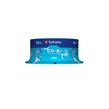 Verbatim CD-Rohlinge Extra Protection 52x 700 MB 25 Stück