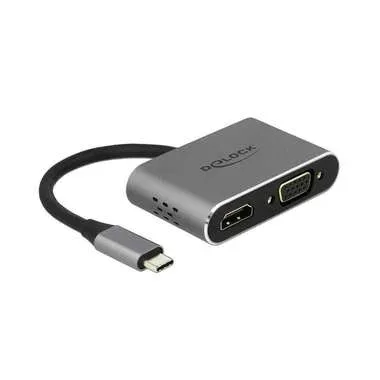 DeLock - Dockingstation USB 3.1 Typ-C - PD 87W, Grau