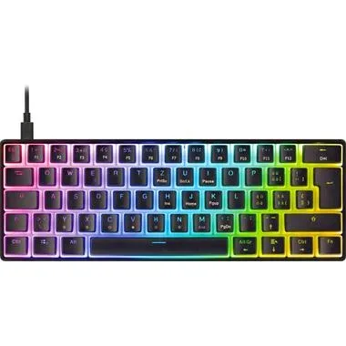 DELTACO TKL Gaming Keyboard v2 RGB GAM-075V2-CH Hot-Swap,CH-Layout,Black