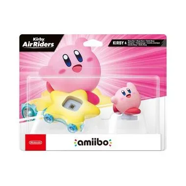 NINTENDO amiibo Kirby & Warp-Stern (Kirby Air Riders) Spielfigur