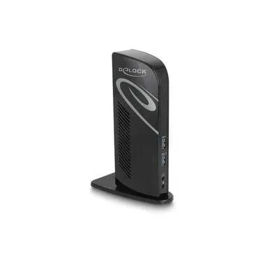 Delock Dockingstation USB-A/C – USB/LAN/2xDP 4K