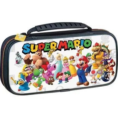 NACON Nintendo Switch Deluxe Travel Case - Super Mario + Friends Hartschalentasche (Mehrfarbig)