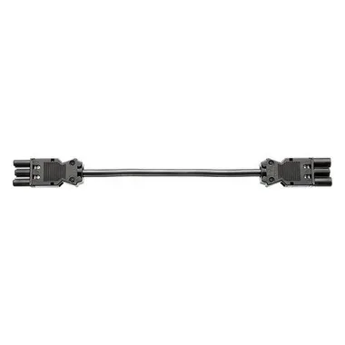 Bachmann Verlängerungskabel GST18i3 - GST18i3, 1 m, Schwarz