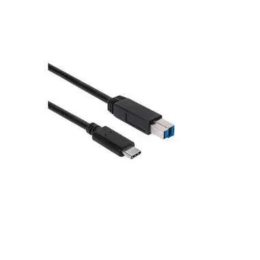 club3D USB-Kabel USB 3.2 Gen1 USB-C® Stecker, USB-B Stecker 1.00 m Mehrfarbig CAC-1524