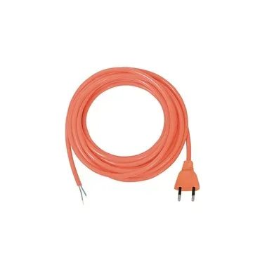 Brennenstuhl 1160012 Strom Anschlusskabel Orange 5 m