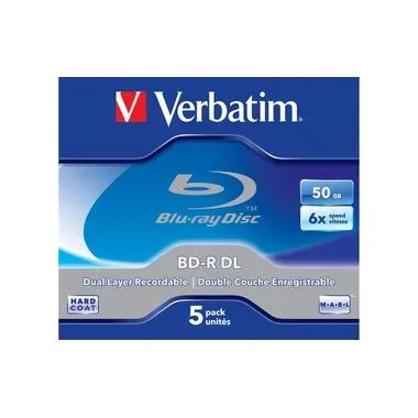 VERBATIM Blu-Ray-Discs 43748 BD-R DL Blau