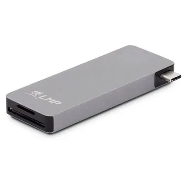 LMP Dockingstation USB-C Basic Hub Space Grau