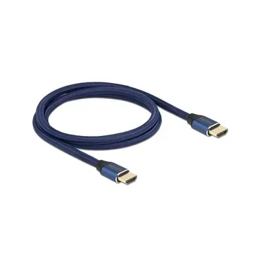 Delock Kabel 8K 60Hz HDMI - HDMI, 1 m, Blau
