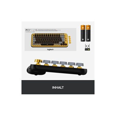 LOGITECH Pop - Tastatur (Blast)