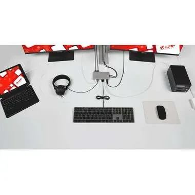 LMP Tastatur WKB-1243 BT Grau, CH-Layout mit Ziffernblock