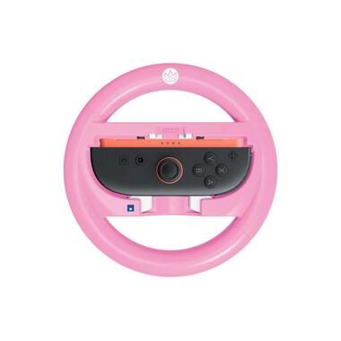 HORI Nintendo Switch 2 - Mario Kart Racing Wheel Attachment (Peach) Lenkrad-Adapter