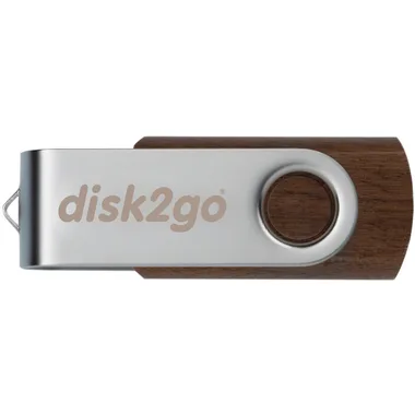 DISK2GO USB-Stick wood 64GB 30006663 USB 3.0