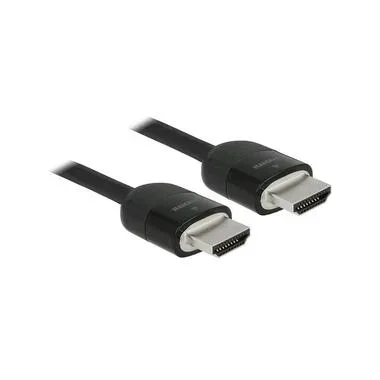 Delock Kabel 4K 60Hz HDMI - HDMI, 1 m, Schwarz
