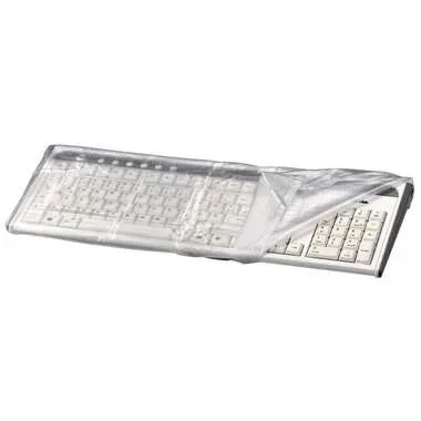 hama 00113818 Tastatur-Staubschutzhaube, Transparent