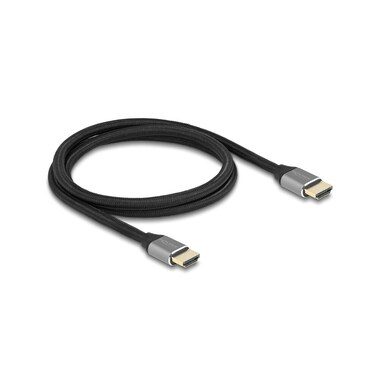 Delock Kabel 8K 60Hz HDMI - HDMI, 1 m, Grau