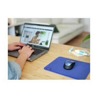 Trust - Boye Mousepad aus 100 % recyceltem Material Eco Blue