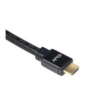 club3D HDMI Anschlusskabel HDMI-A Stecker, HDMI-A Stecker 10.00 m Schwarz CAC-2313 4K UHD, Flammwidrig HDMI-Kabel