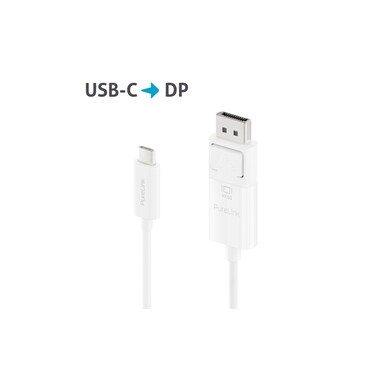 PureLink - Kabel IS2220-015 USB Type-C - DisplayPort, Weiss, One Size