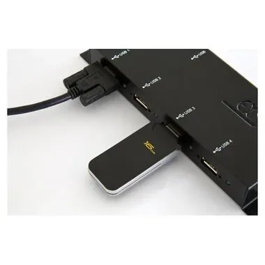 EXSYS - Usb-hub Ex-1166hmv, Schwarz