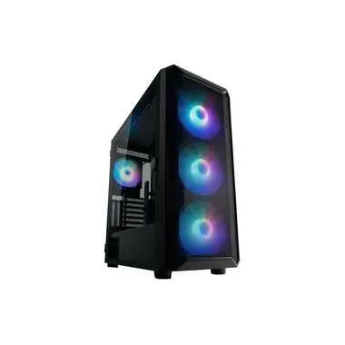 LC Power Gaming 804B Midi-Tower PC-Gehäuse Schwarz