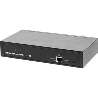 NETIO IP-Steckerleiste PowerPDU 4PS CH 4x C13