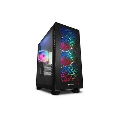 Sharkoon - PC-Gehäuse Elite Shark CA300H, Schwarz