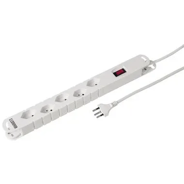 Steba Steckdosenleiste Twist mit Resetschalter | 5 × Typ 13 | 2500 W