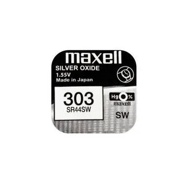 Maxell Knopfzelle 303 SR44SW , 10 Stück