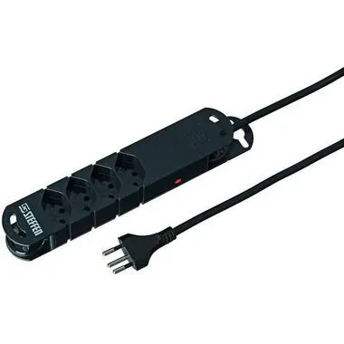 Steba Variabl Steckdosenleiste mit Reset-Knopf | 2.3 kW | 4× T13