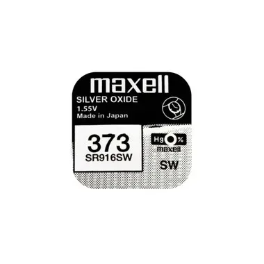Maxell Europe LTD. Knopfzelle 373 SR916SW , 10 Stück
